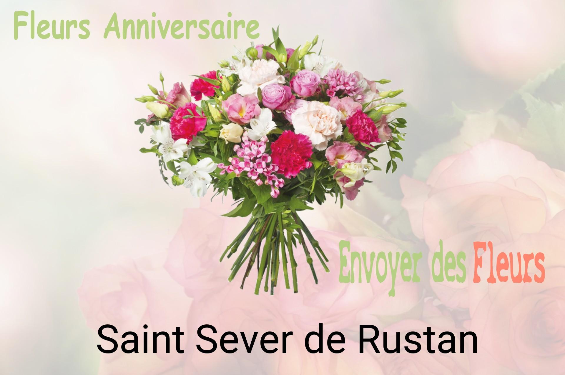 Bouquet de fleurs d’anniversaire livré à Saint-Sever-de-Rustan