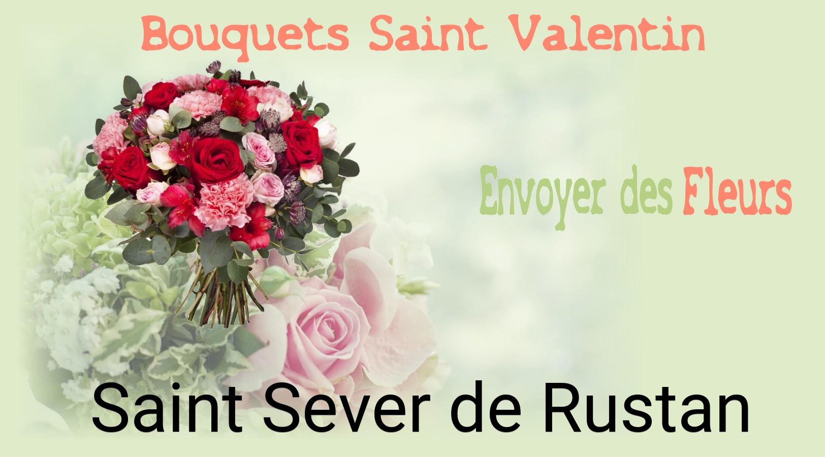 Roses de Saint-Valentin livrées à Saint-Sever-de-Rustan